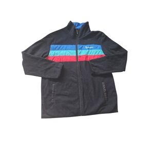 Cotopaxi Men's Teca Fleece Jacket Full Zip MXL Dark Blue Gray Cabincore